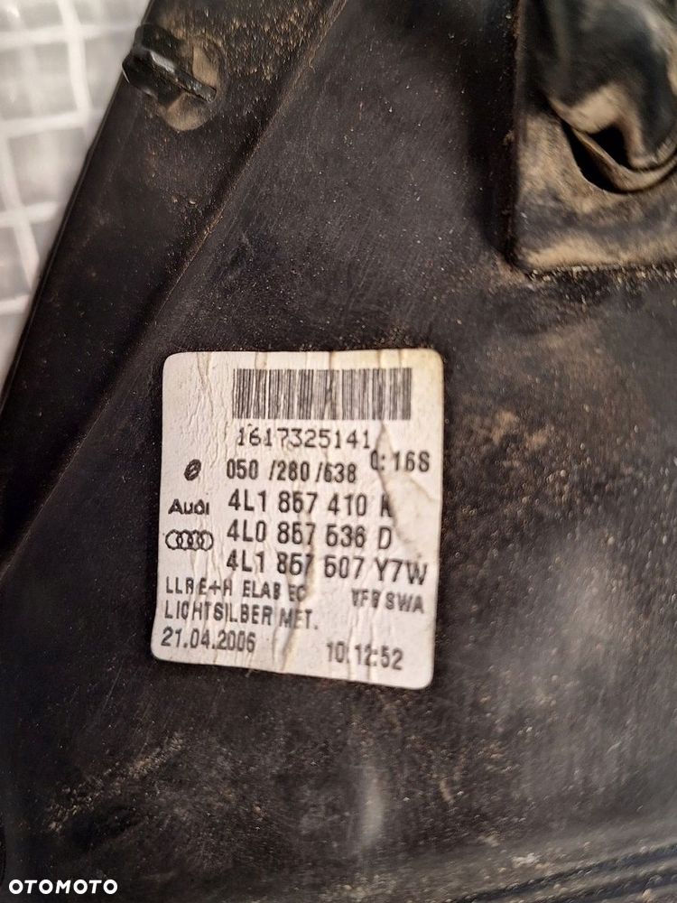 lusterko prawe audi q7 4l 4l1 14 pin 104 4l1857410 europa lift - 5