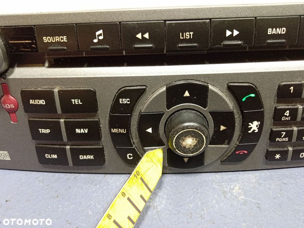 PEUGEOT 407 RADIO CD FABRYCZNE 96559851YW - 9