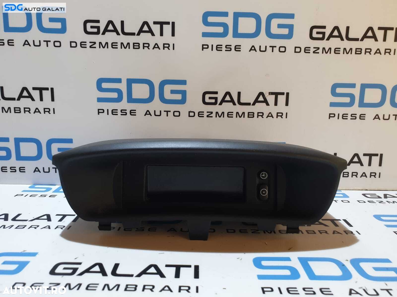 Ecran Display Afisaj Ceas Bord Opel Astra H 2004 - 2010 Cod 13242079 - 1