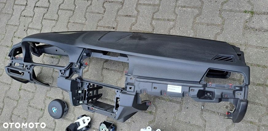 bmw f10 f11 lift deska konsola airbag poduszki ory - 2