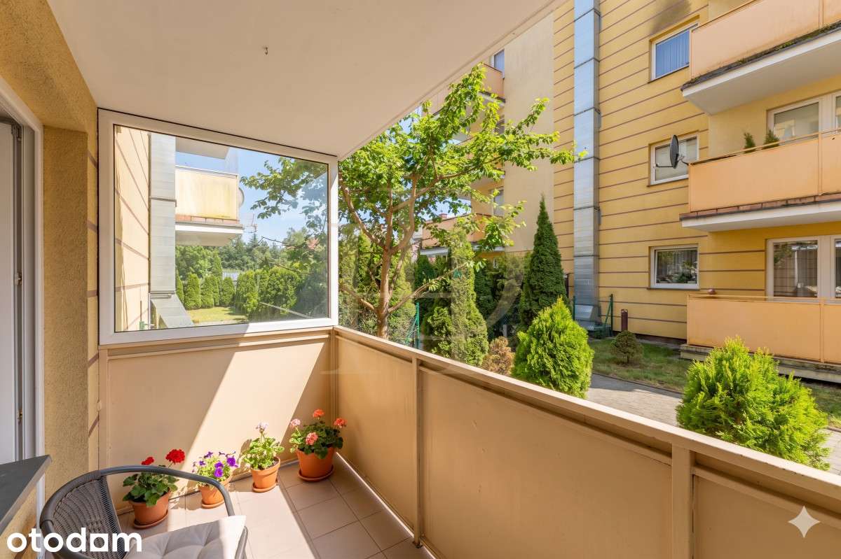 Jasne mieszkanie z osobną kuchnią i balkonem