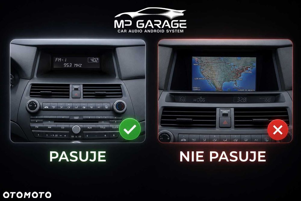 Honda Accord 8 USA Nawigacja Android CarPlay/AndroidAuto 4G Qled Montaż Gwarancja PL - 3