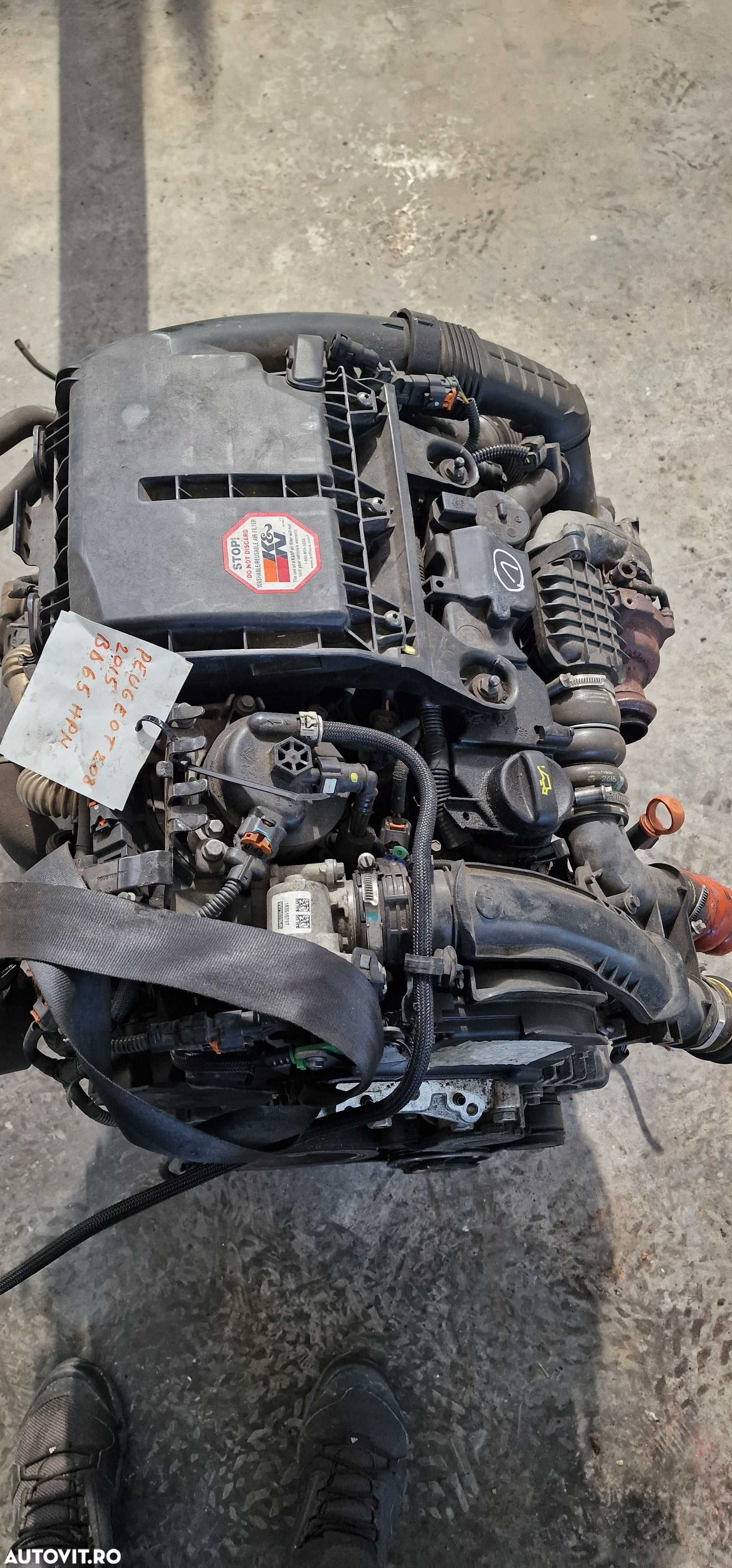 Motor 1.6HDI Peugeot Citroen Euro 6 73Kw 100CP - 2