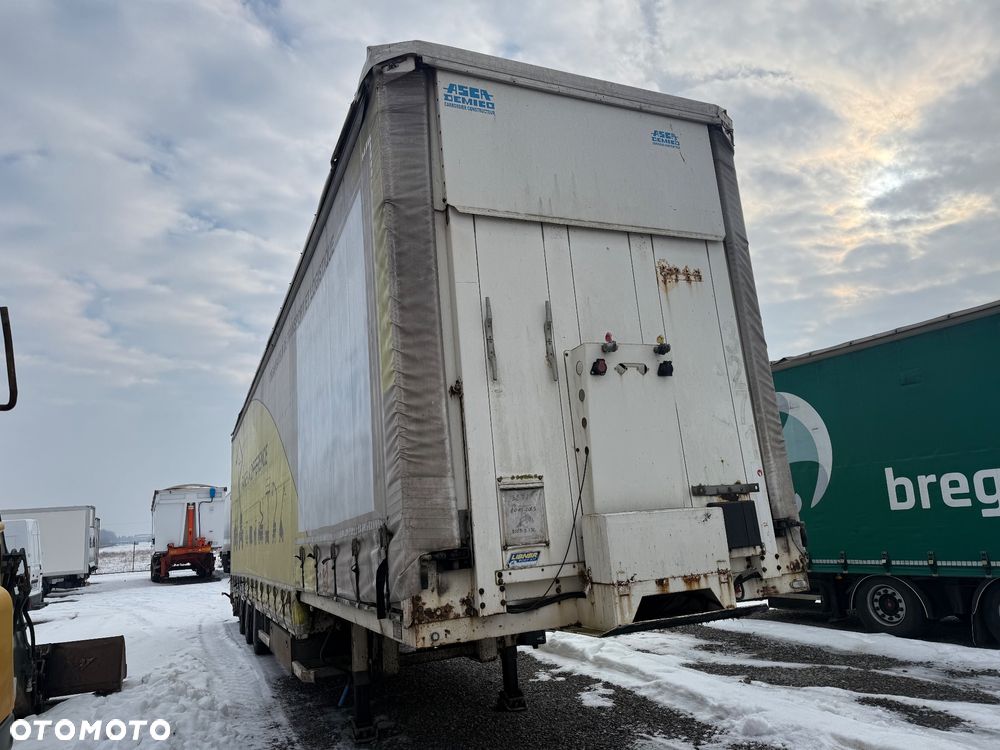 Inny ASCA DEMICO / 3 OSIE / ZABUDOWA PLANDEKA / DUŻY NAJAZD HYDRAULICZNY / SPROWADZONA / / / - 16