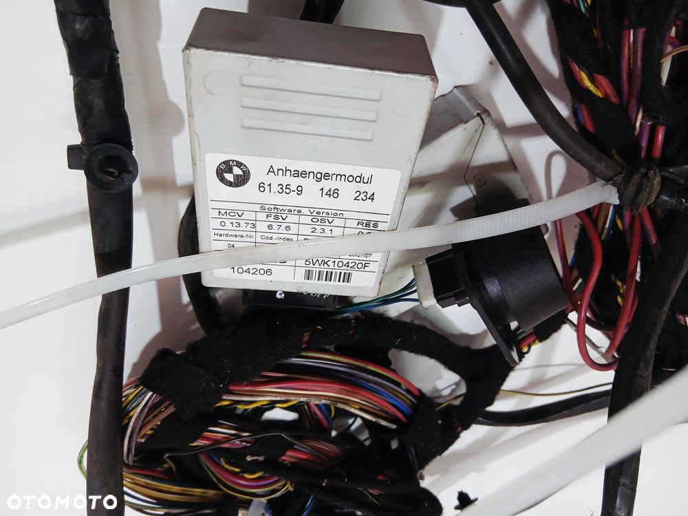 WIĄZKA HAKA ELEKTRYCZNEGO MODUŁ BMW E61 9146234 - 3