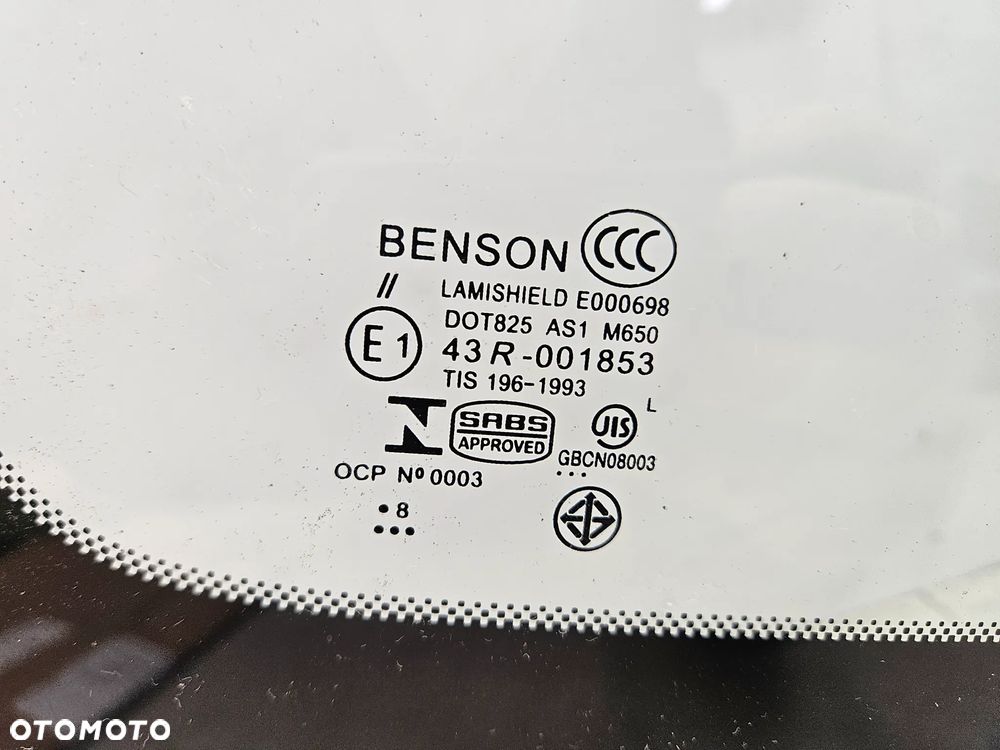 citroen ds5 szyba czołowa - 2