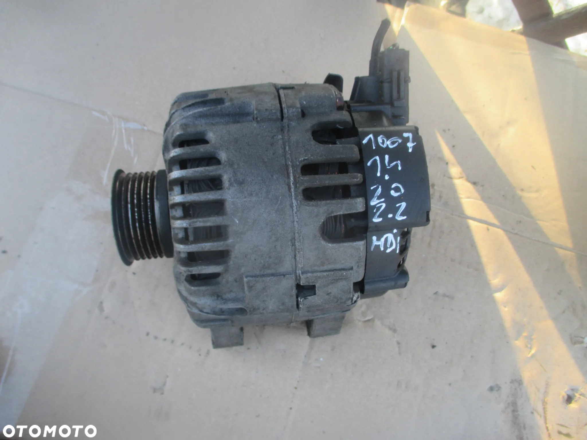 alternator Peugeot 1007 1.4 2.0 2.0 hdi 9646476280 - 2