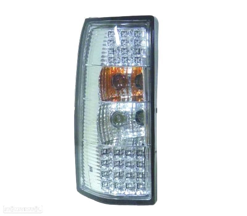 FAROLINS TRASEIROS LED OPEL OMEGA B CARAVAN 94-99 CROMADO - 2