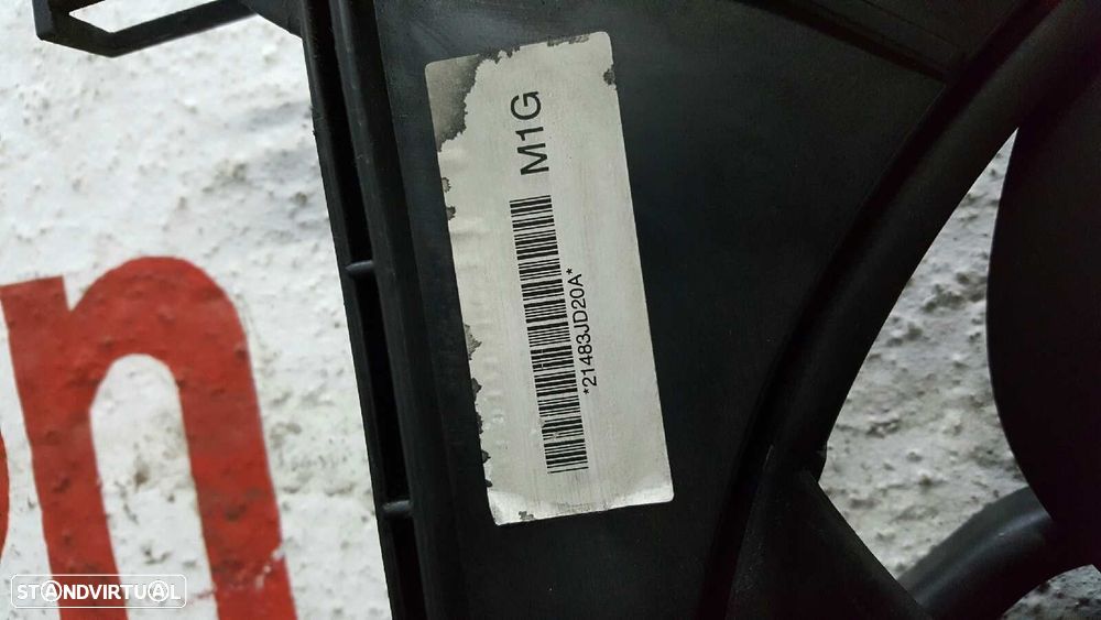 ELETROVENTILADOR NISSAN QASHQAI (J10) ACENTA - 2