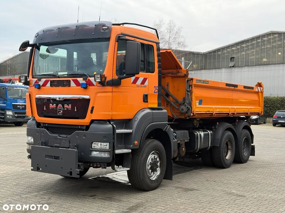MAN TGS 33.400 6x6 EURO5 WYWROTKA TRÓJSTRONNA Z CZOŁOWNICĄ - 1