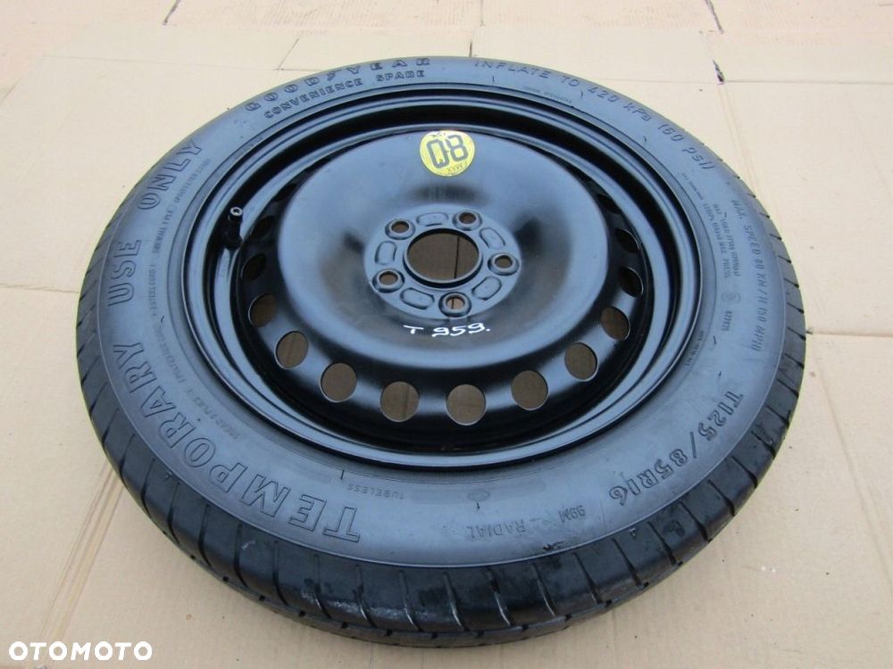 Koło Dojazdowe 16 Ford C-MAX Focus Mondeo Kuga Puma Volvo S40 V50 V40 C30 - 5