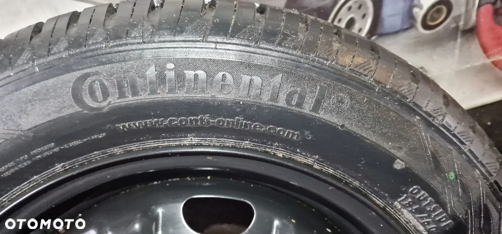 KOŁO ZAPASOWE CONTINENTAL 14" 5X100 185/60R14 + ZESTAW NAPRAWCZY VW SEAT SKODA - 4