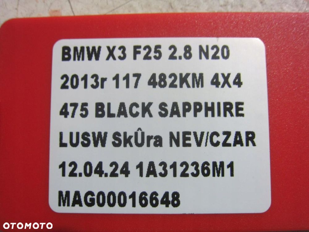 BMW X3 F25 X4 F26 ZWROTNICA LEWA AMORTYZATOR WAHACZ LEWY WAHACZE 6796315 - 14