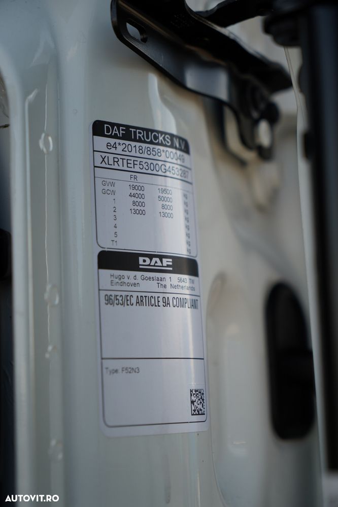 DAF XG 480 / I-PARK COOL / CONTRACT DE REPARARE POST-SERVICE / 2023 - 36