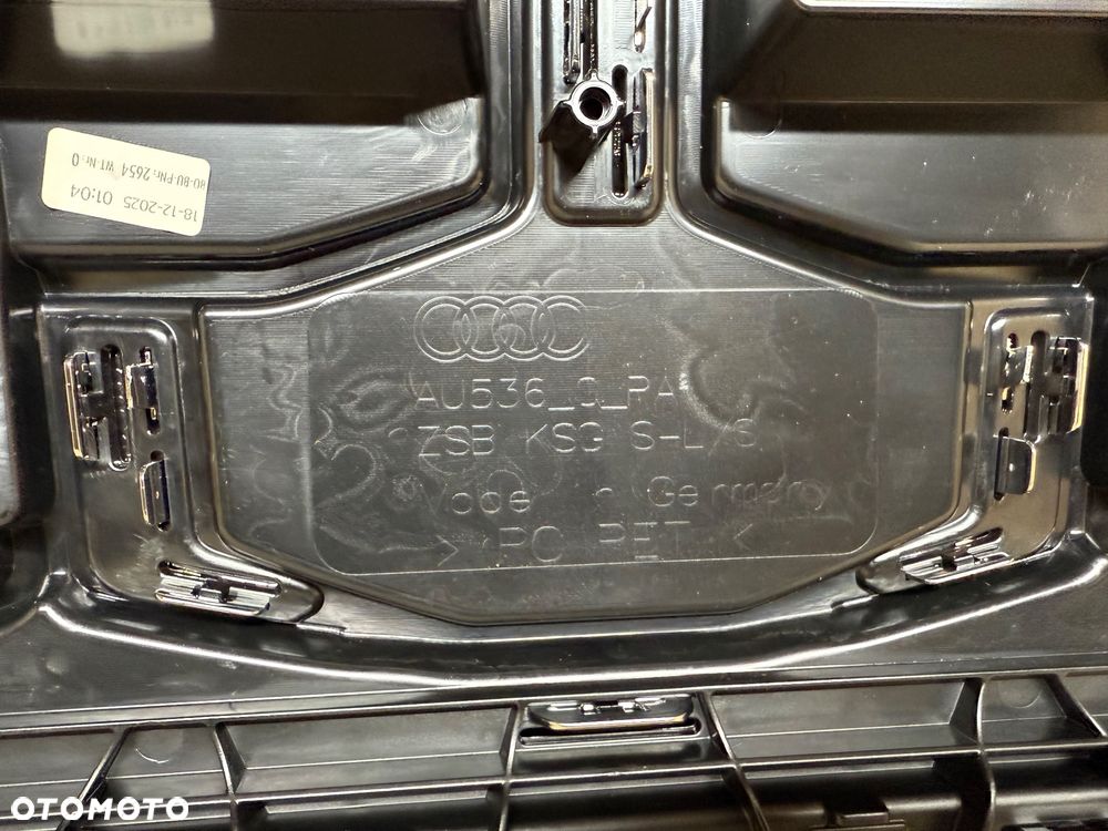 GRILL PRZEDNI ATRAPA PRZÓD KAMERA ACC AUDI Q7 4M II S-LINE LIFT 4M0853651BD - 6