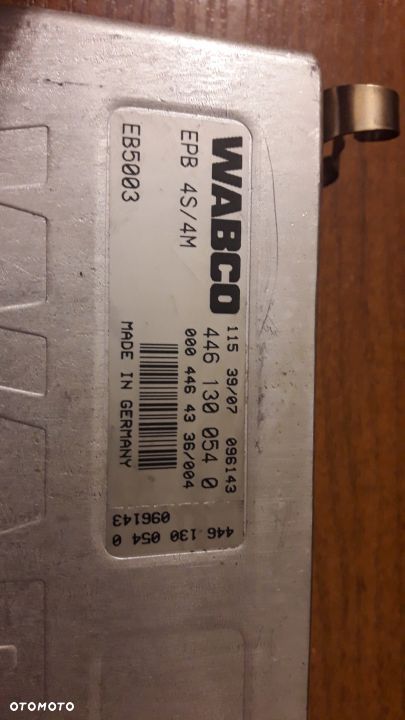 Sterownik WABCO MB Actros MPL EPB 4S/4M 4461300540 - 1