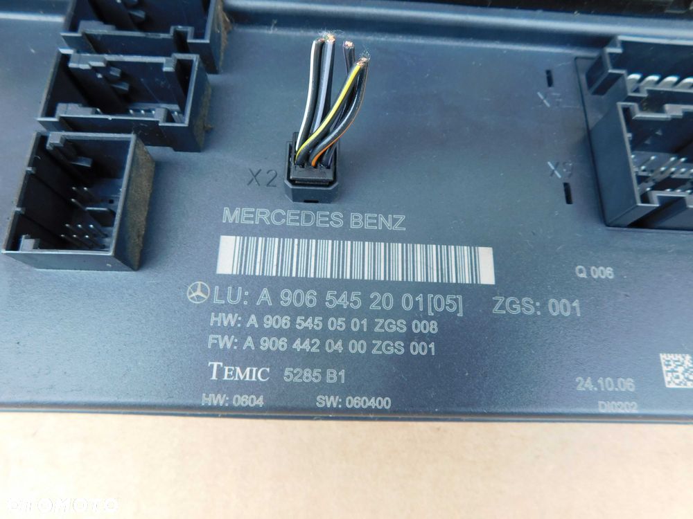 Moduł SAM kaseta bezpieczników BSI Sprinter 906 Crafter A9065452001 OEM - 2
