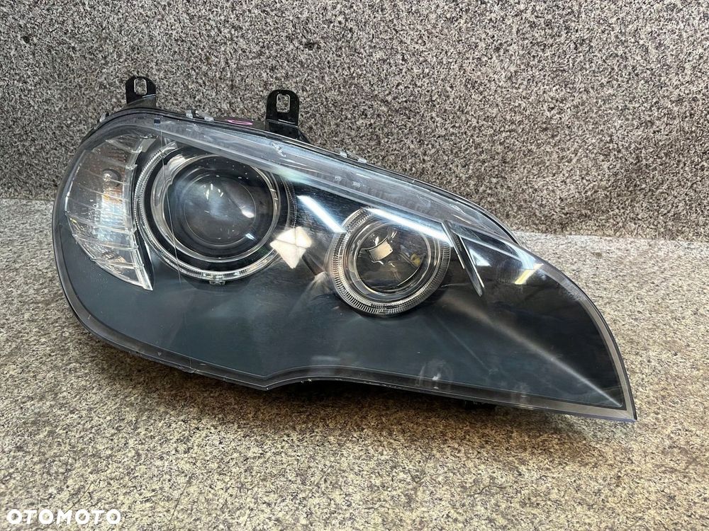 Lampa prawa przod przednia Bi-Xenon BiXenon nieskretny BMW X5 E70 ORG BDB - 1