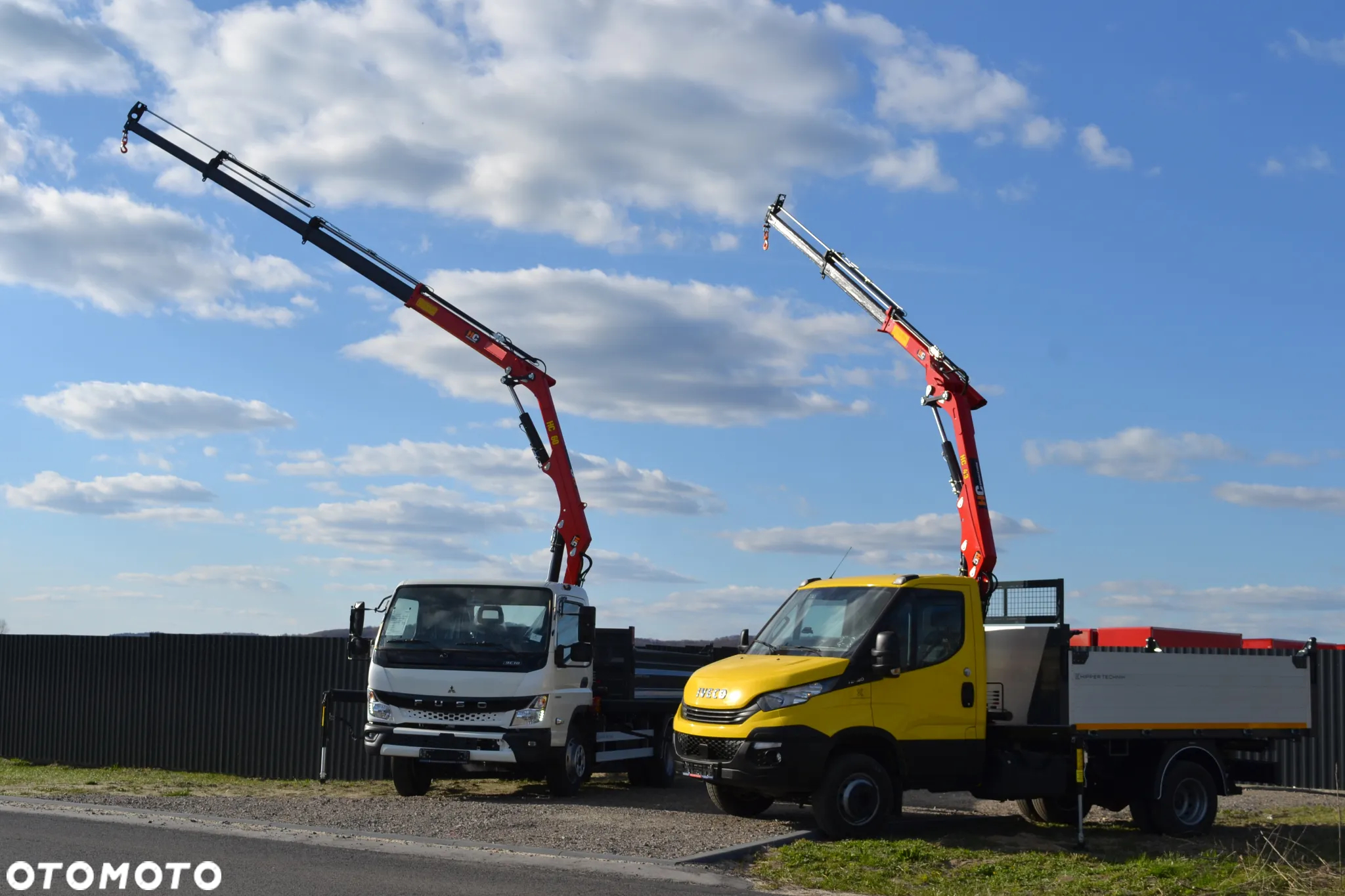Iveco Żuraw dźwig HDS HC 45A1 Fassi Hyva HMF Palfinger Hiab Montaż Serwis Gwarancja - 6