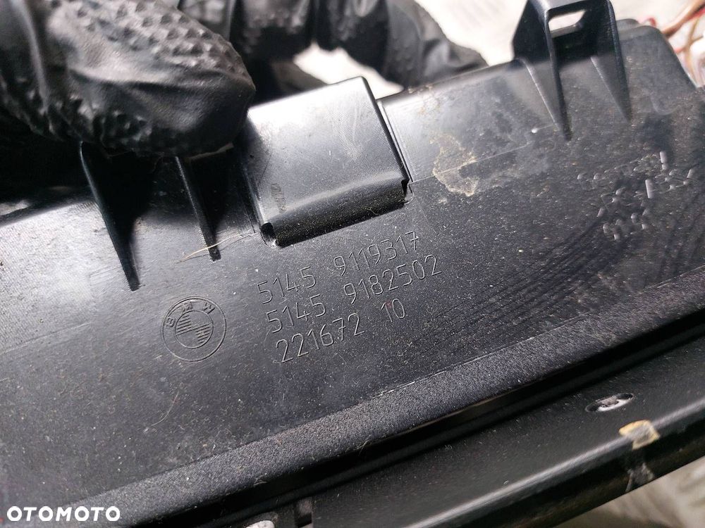 DEKORY LISTWY OZDOBNE KOMPLET BMW F01 730D UK 9115537 9115533 9115534 - 9