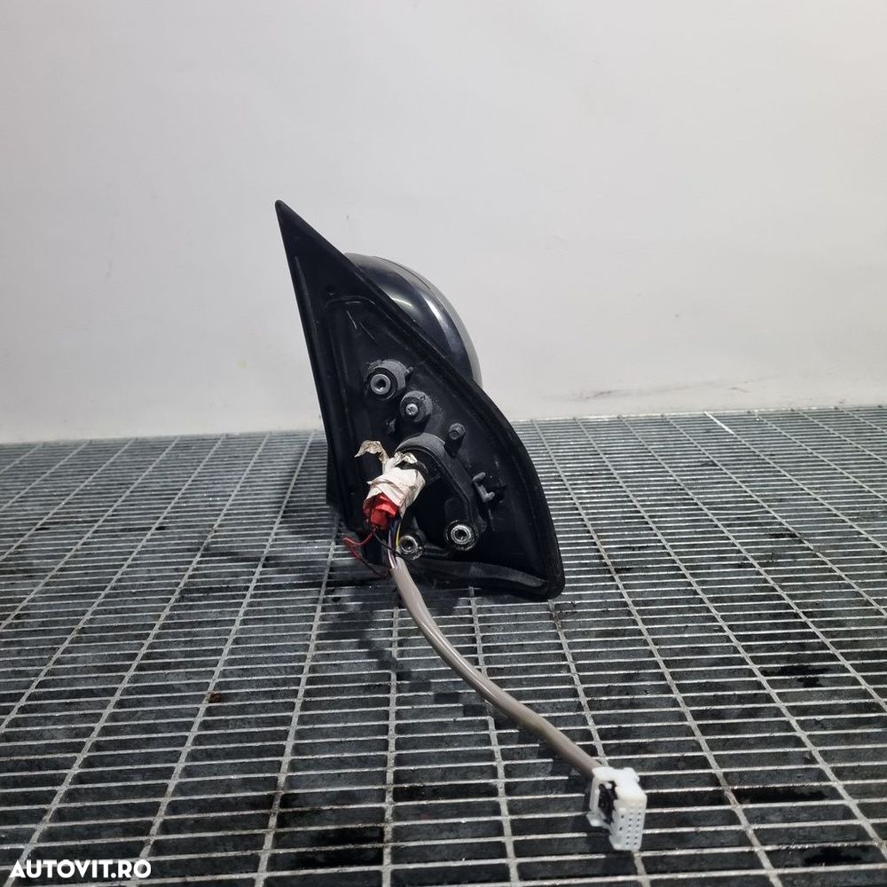 Oglinda stanga Mitsubishi ASX 2012 - 2016 4 Usi Titanium Grey Metalizat U17 (1461) Cu ... - 2