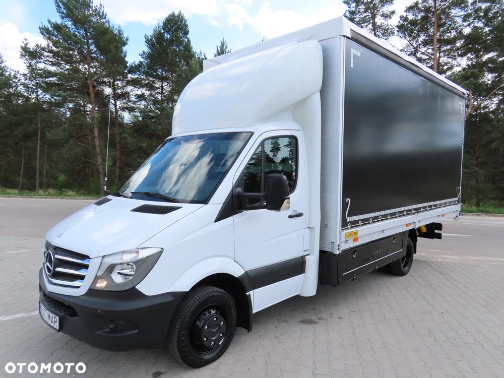 Mercedes-Benz Sprinter 519 CDI V6 3.0 CDI 190 KM FIRANA X 2, Dach Suwany Skrzynia 4880 mm Dł. 10 E.Palet 2450 mm Wysokość Duża Skrzynia Na Narzędzia JEGGER Koła Bliźniacze WZMACNIANY DMC 3,5 T, Kat. Prawa Jazdy B, HAK 2000 Kg, Stan Samochodu Wizualny I Techniczny Jak NOWY Dostępny Gotowy Do Pracy UNIKAT - 8