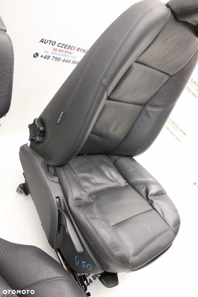 Volvo V50 Fotele Siedzenia Kanapa Skóra - 11