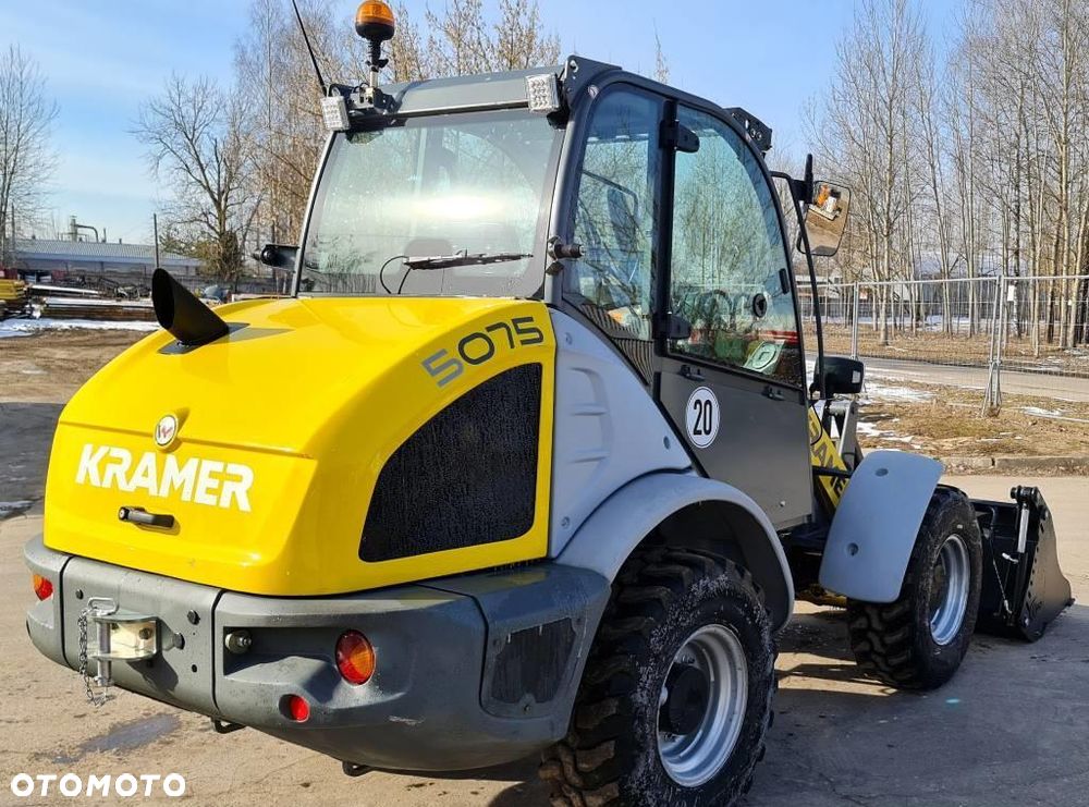 Kramer 5075 ŁADOWARKA KOŁOWA ,2016 Widły do ​​​​​​palety ,  widelec ,4-cyl. - 2