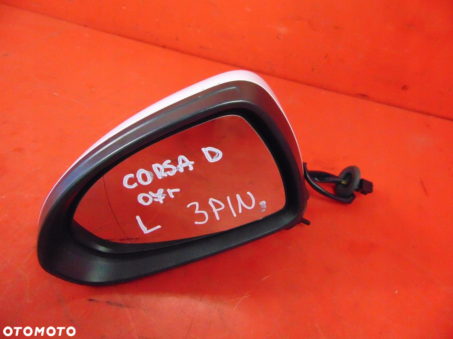 OPEL CORSA D LUSTERKO LEWE ELEKTRYCZNE Y474 3PIN - 4