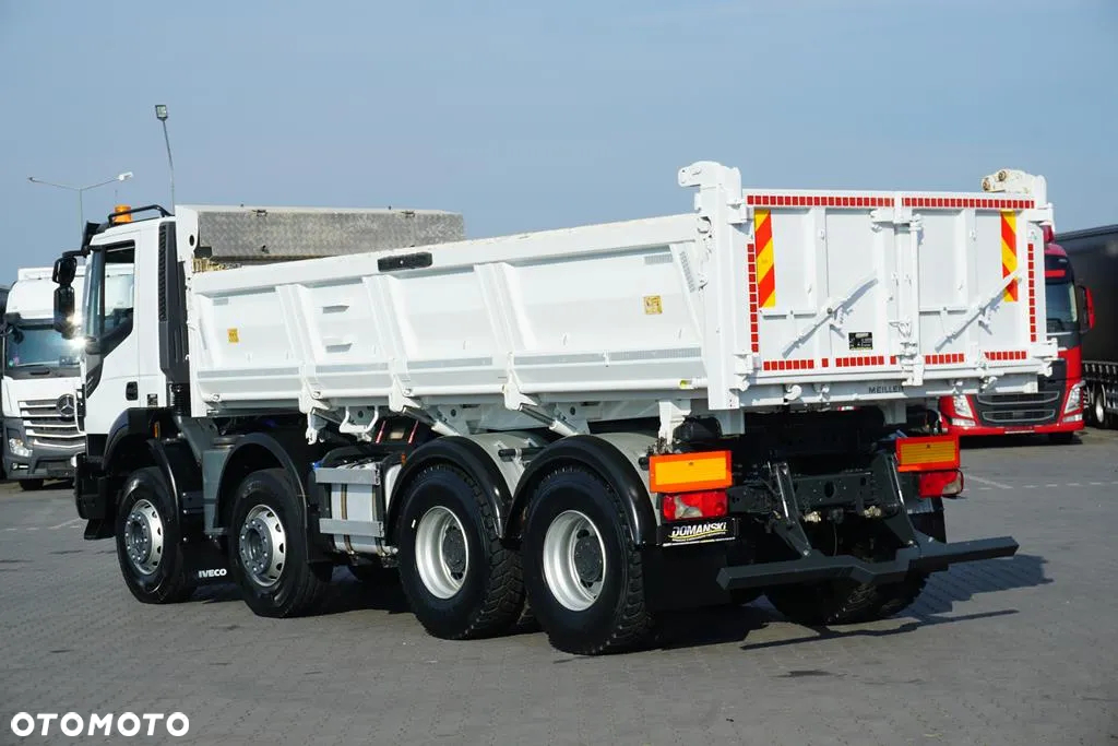 Iveco / TRAKKER / 480 / E 6 / WYWROTKA / 8 X 4 / HYDROBURTA / RETARDER - 6