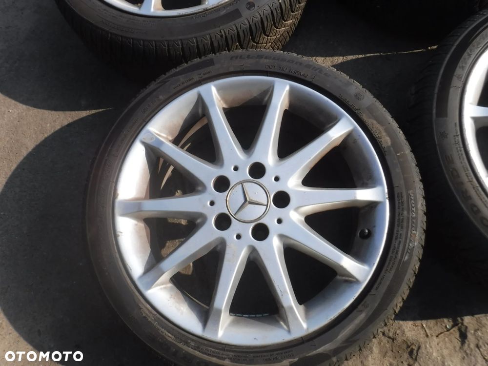 Mercedes  A B C klasa  W245 W169 W204  alufelgi 5x112  17 opony zima et49 - 3