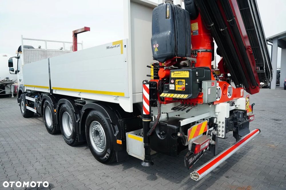 Volvo FMX 460 / 8x4 / SKRZYNIOWY - 6,1 M / HDS FASSI F 185 A.2.24 - 12,55 M / TRIDEM /  MAX UDŹWIG: 5 500 KG / PILOT / KAMERA / I- SHIFT / EURO 6 - 19