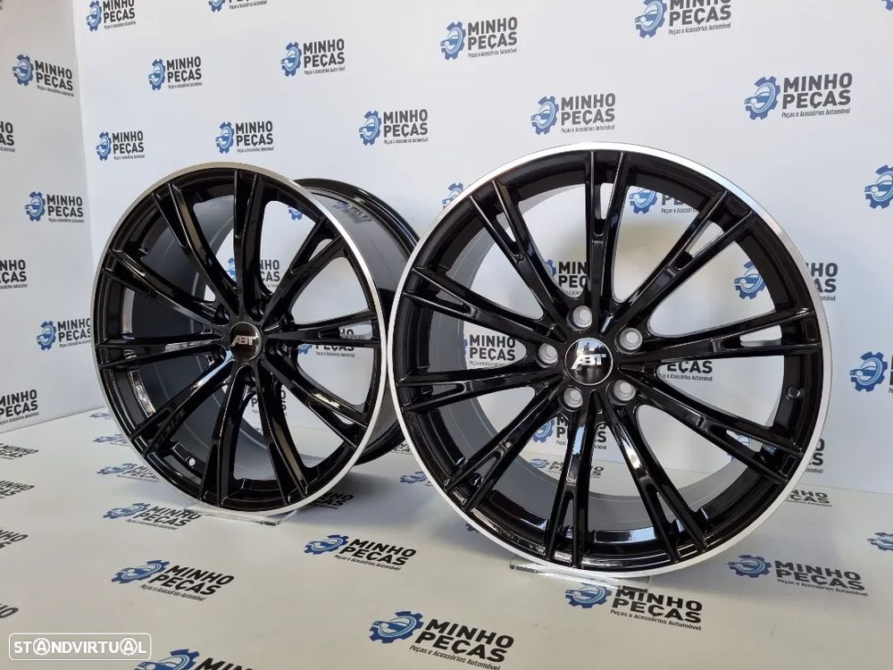 Jantes Audi ABT Sport GR em 18 Preto Brilho (5x100) - 3