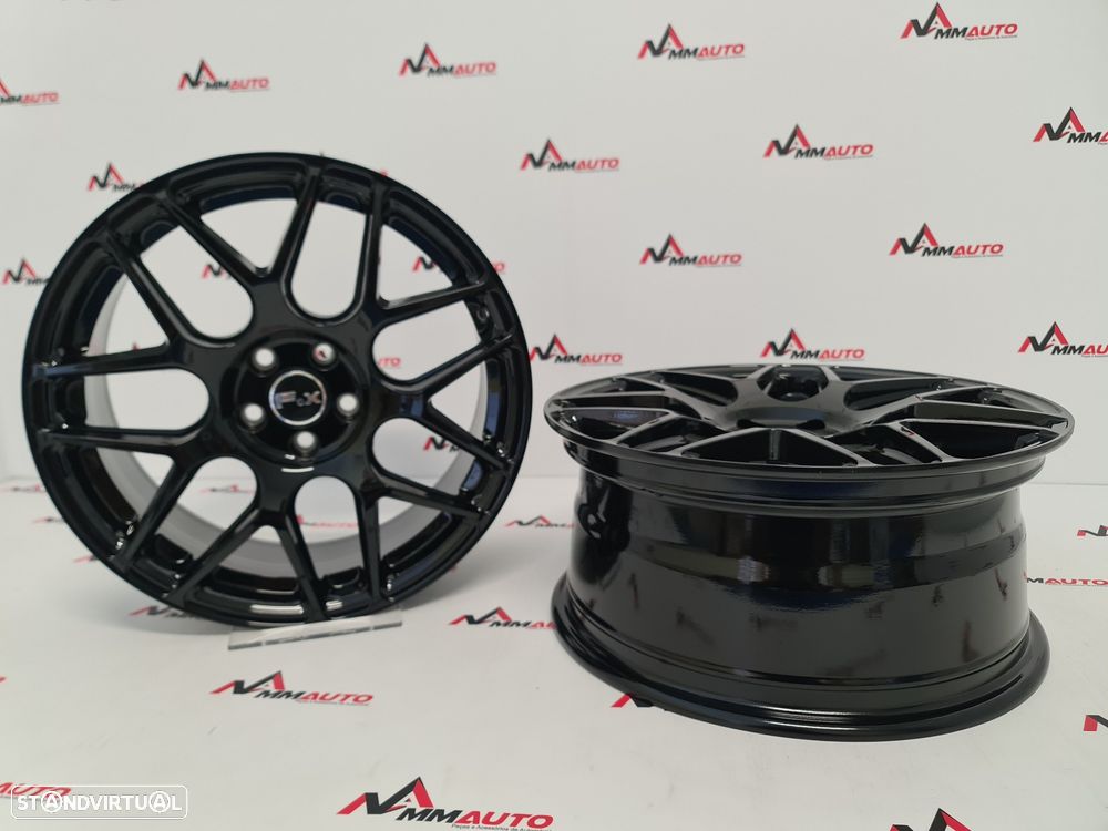 Jantes Fox PF3 Preto Brilho 17 (5x100) - 3