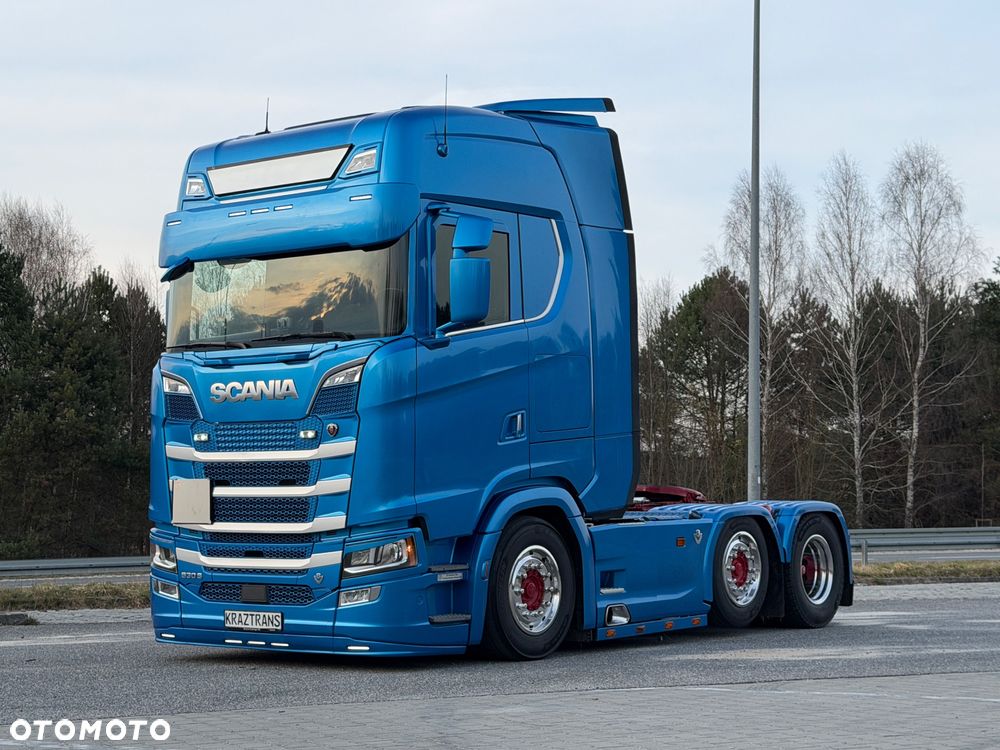 Scania 530s Pusher 6x2/4 oś skretna twinsteer v8 scania perfekcyjny stan pełna możliwa opcja - 6