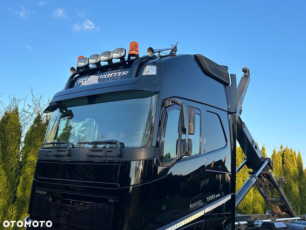 Volvo / FH 500 / 6X2 / HAKOWIEC / MEILLER -KIPPER 21-67/ Oś-SKRĘTNA-PODNOSZONA / - 13