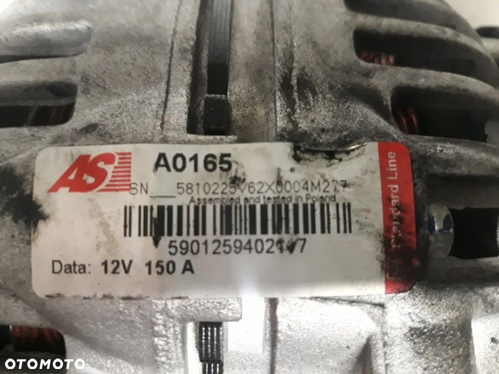 ALTERNATOR RENAULT MASTER II LIFT  (2003-2010)  2,5 DCI  AS-PL  A0165  150A - 4