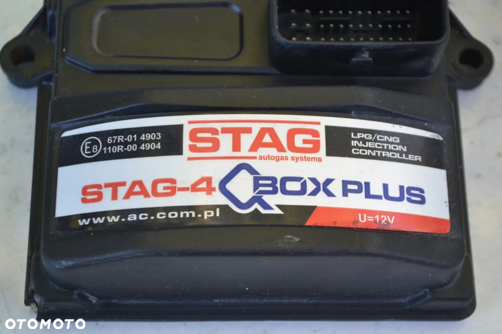 STEROWNIK GAZU LPG KOMPUTER STAG 4 QBOX PLUS - 2