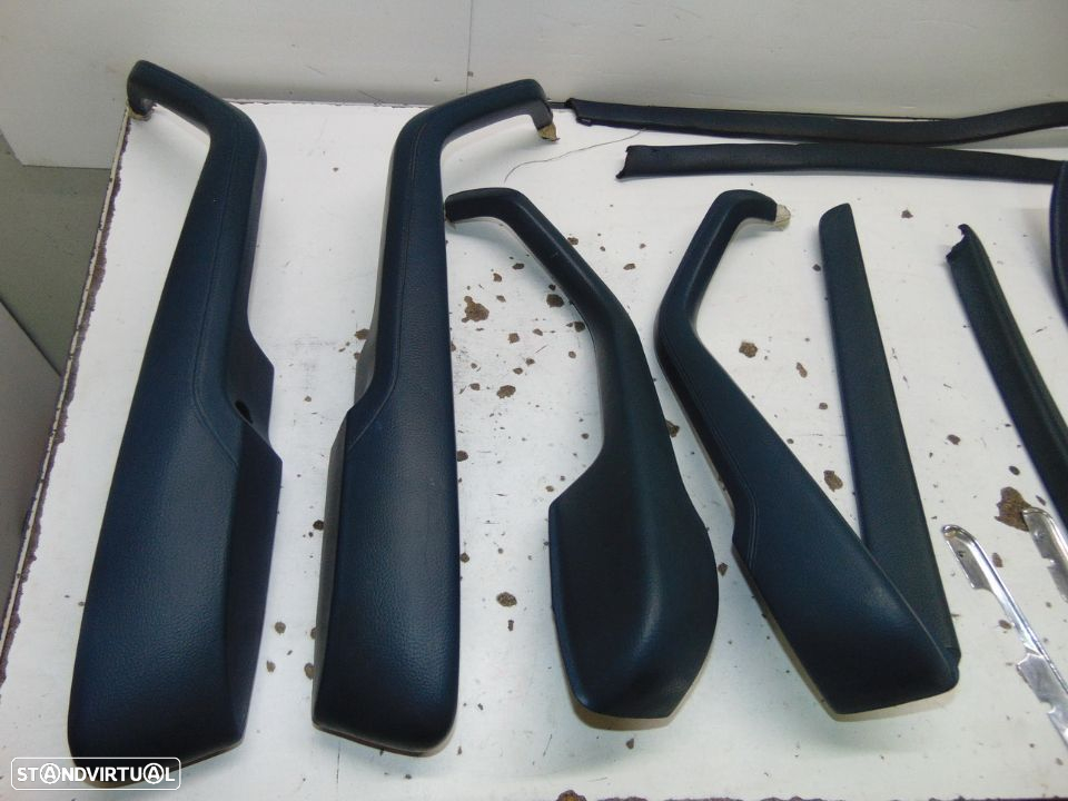 Mercedes w116 puxadores/apoio de braço e guarnições decorativas - 2