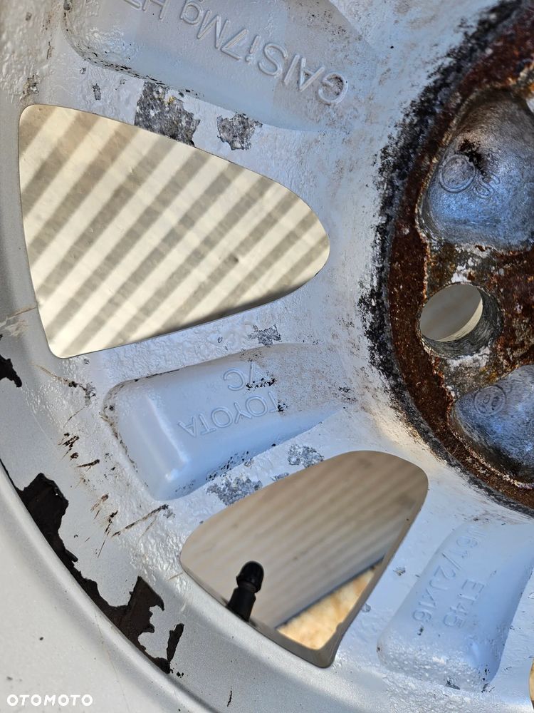 toyota corolla verso II koła felgi aluminiowe 16 42611-0f100 - 21