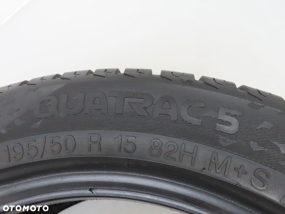 2x 195/50R15 OPONY CAŁOROCZNE UŻYWANE Vredestein Quatrac 5 82H - 3