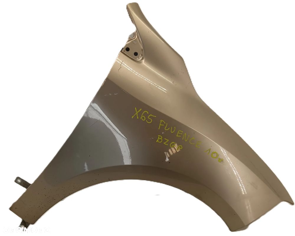 BŁOTNIK PRAWY PRZEDNI PRZÓD RENAULT FLUENCE 09-12 BZGP - 1