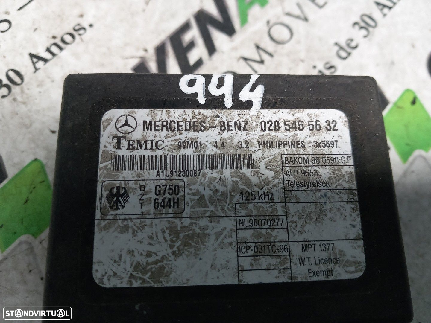 Módulo Eletrónico Mercedes-Benz Vito Caixa (638) - 3
