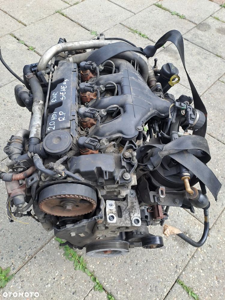 Citroen Peugeot Fiat Scudo Ulysse Jumpy Expert 2.0 HDi silnik kompletny kod RHR układ wtryskowy Siemens - 1