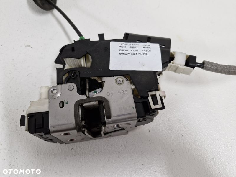 MERCEDES BENZ W207 COUPE ZAMEK DRZWI LEWY PRZÓD EUROPA EU 4 PIN - 8