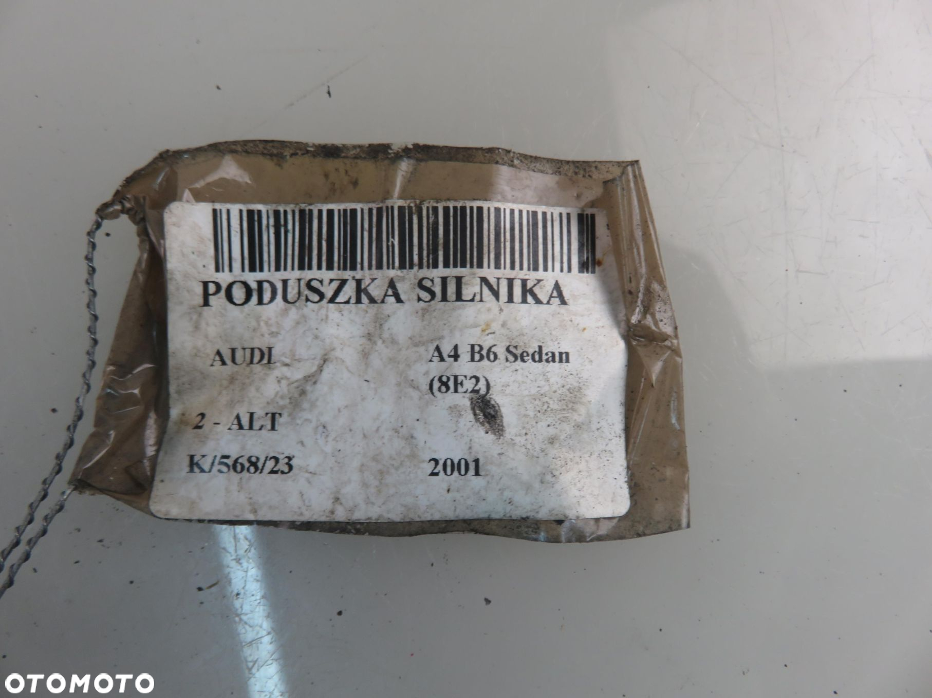 PODUSZKA SILNIKA AUDI A4 B6 2.0 20V 130 - ALT - 8