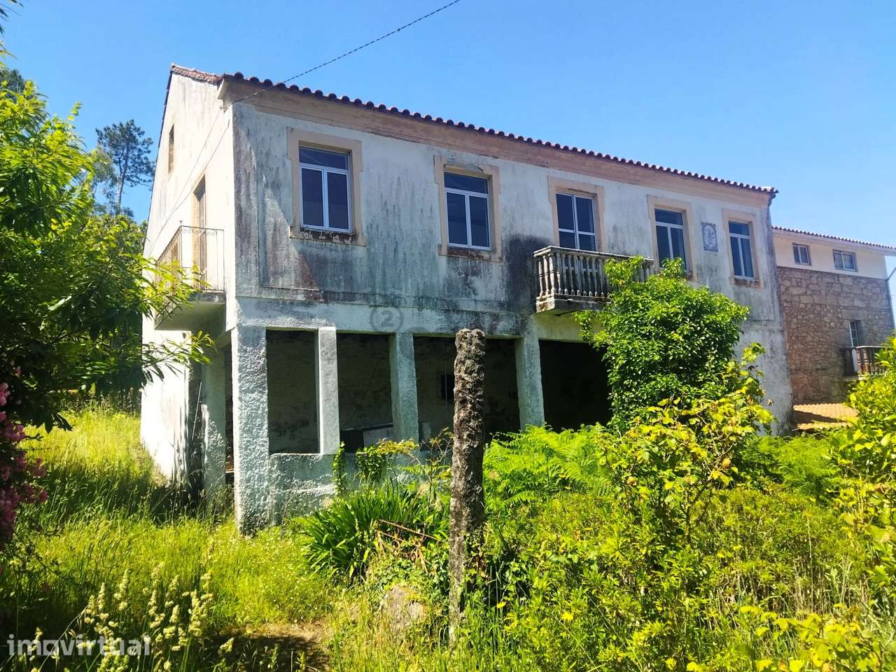 Propriedade com Ruína e Vista Rio para Turismo em Caminha - Grande imagem: 4/23