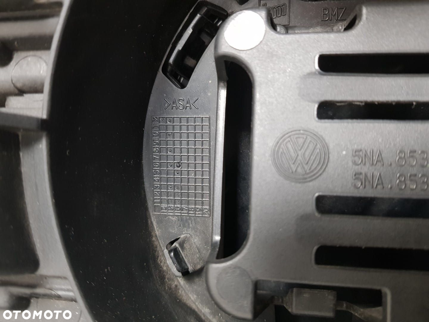 VW TIGUAN  2 II R-LINE 5NA 16-20r GRILL ATRAPA CHŁODNICY POD RADAR CHROM 5NA853653B - 10