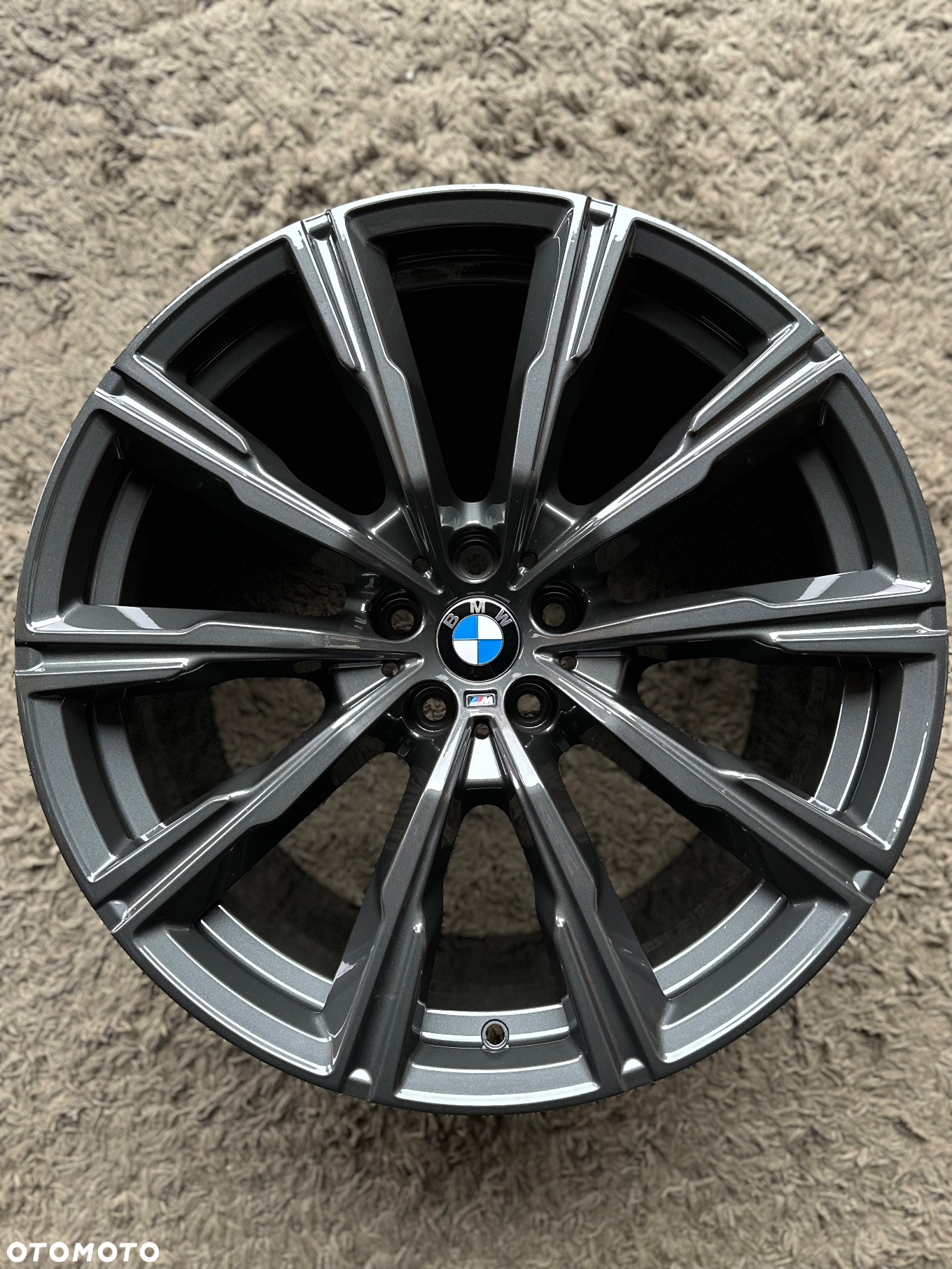 Oryginalne felgi BMW 20 M pakiet 5x112 X5 G05 X6 G06 Styling 740 9j ET35 IS35 10.5j ET40 IS40 8071997 alufelgi 8071996 SUV Czarne Black Piano oryginał WZ 740M wzór style 10 1/2 - 17