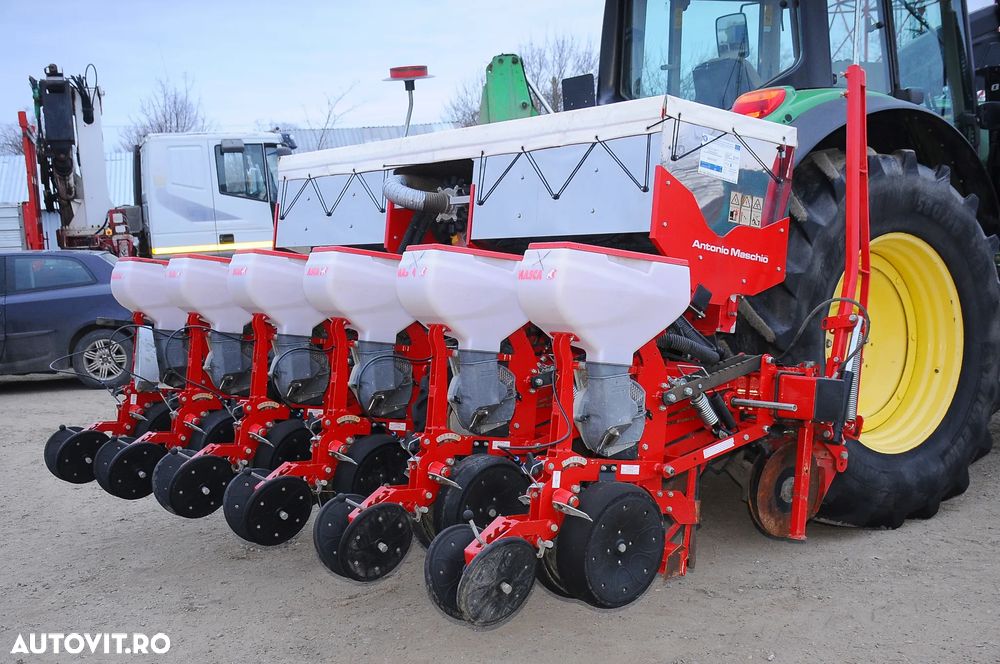 Maschio Mascar Semanatoare 6 secții cu fertilizare azot solid și azot lichid - 2